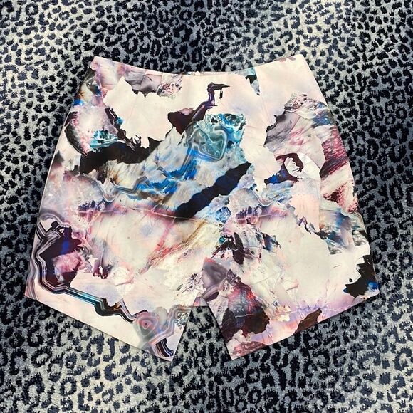 Stylestalker Multi Color Agate Mini Skirt - Picture 1 of 9